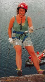 Kalliokiipeily / Abseil