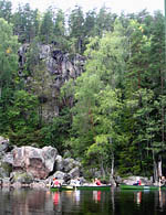 Melontaa Romvuorella