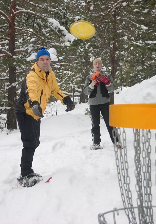 Frisbeegolfia